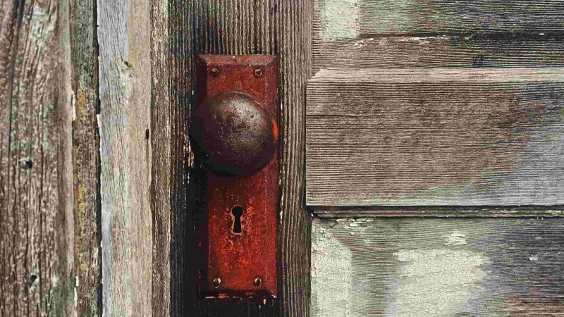 ¿Qué hacer con las cerraduras oxidadas?
